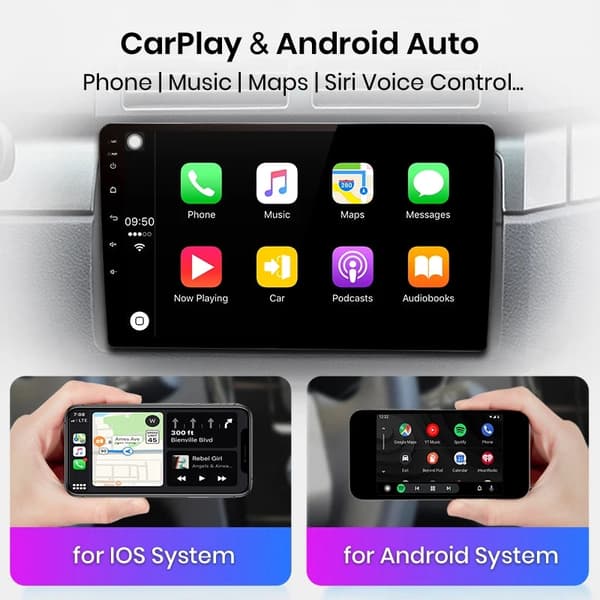 Carplay-autoradio, monimedia-GPS, Android 11, WIFI 2GB 32GB A-2