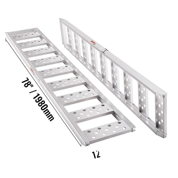Læseramper, Universel Design, Heavy-Duty Aluminium, 1500 lbs