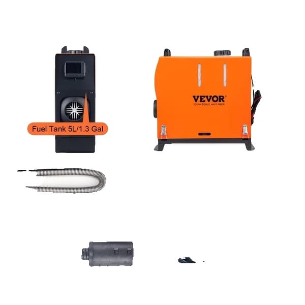 Auton lämmitin, 8KW lämmitysteho, LCD-kytkin, 12V 8KW