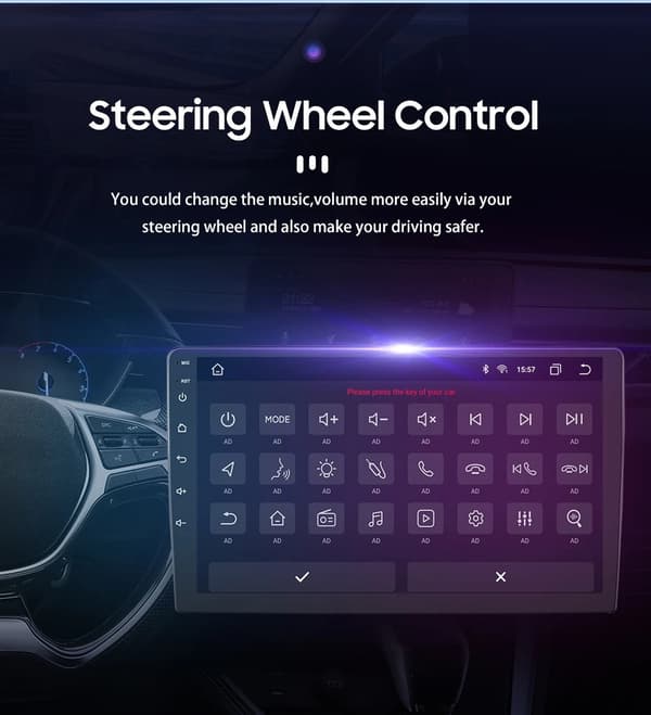 Bil Multimedia, Android 12, Carplay Integration, S2 AI