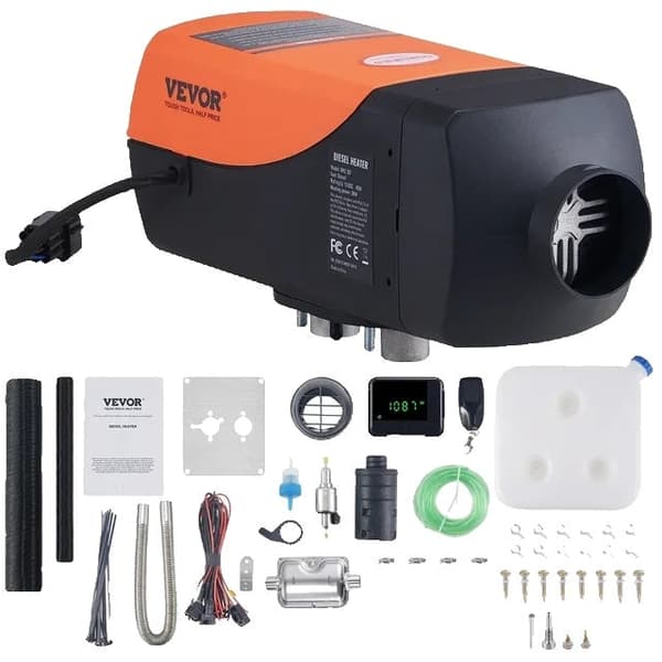 Bilvarmer, Diesel luftvarmer, Fjernbetjening, 5KW Bluetooth