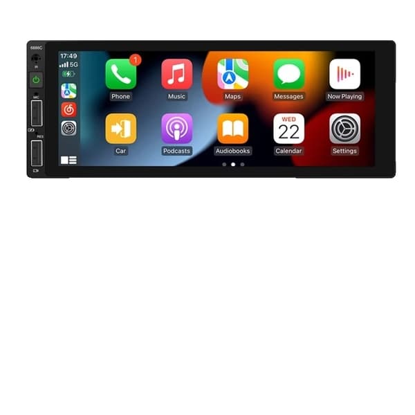 Bil Stereo, Android Auto, GPS, 2G 64G Carplay Wireless Carplay MP5