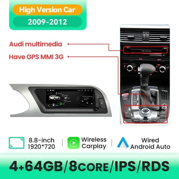 Carplay-soitin, langaton yhteys, Ai-ääniohjaus, LOW 2-32GB 13-16
