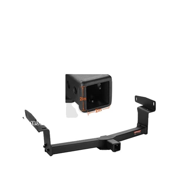 Trailer Hitch, Kompatibel med stålrørstel, Multi-Fit Design, B D
