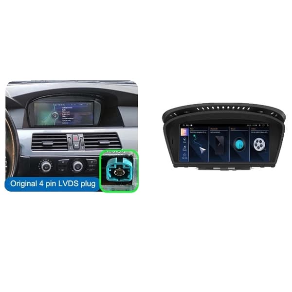 CarPlay Android Auto GPS-navigointi, 88 monitoiminäyttö, BMW 5/3-sarjan yhteensopivuus., CCC