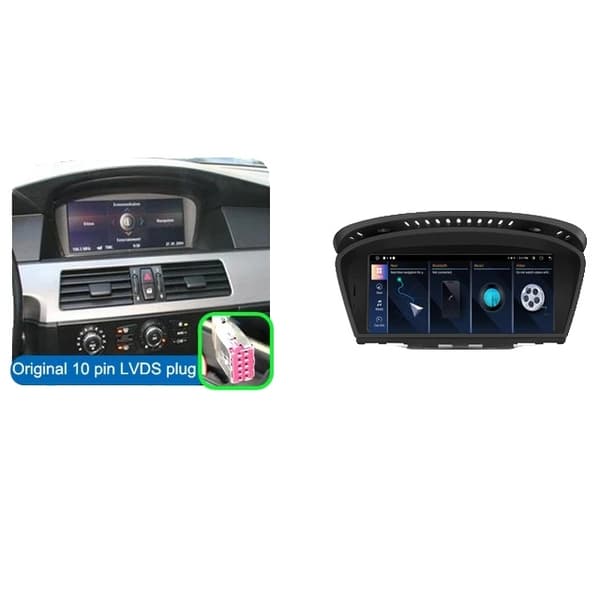 CarPlay Android Auto GPS-navigointi, 88 monitoiminäyttö, BMW 5/3-sarjan yhteensopivuus., CCC