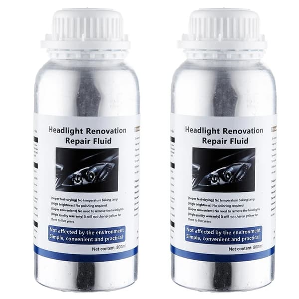 Ajovalojen kunnostussarja, 800ML nestemäinen polymeeri, autonhoitotyökalu, 800ml ja 220v