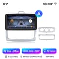Miniatyrbild 2 av 2: Bilradio, Trådlös CarPlay, Android Auto, X7 (2GB-32GB) - 10,33 tum - A