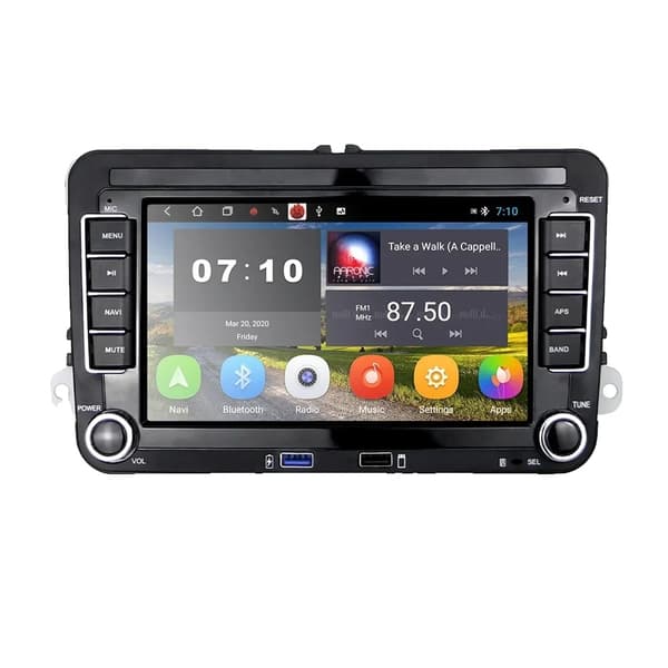 Auton multimedia-soitin, AI-ääniohjaus, Android-järjestelmä, 2 64G Carplay HiFi