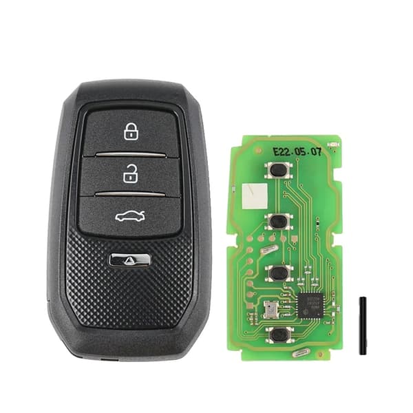Toyota Smart Key, understøtter 4D 8A 4A, 5 stk./pakke
