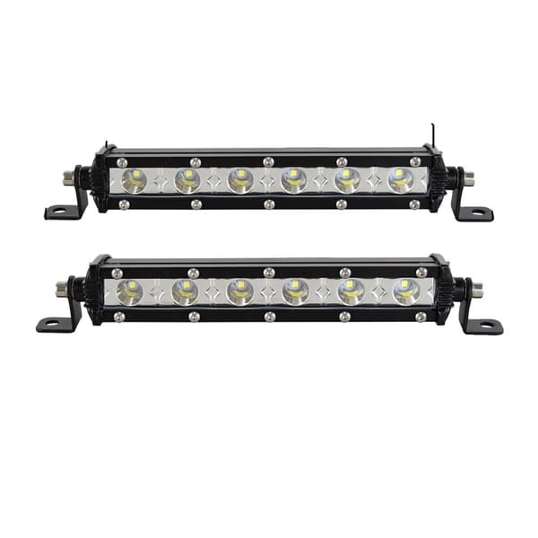 LED-ljusramp, Smal Design, Flera Storlekar, 20 tum Spot 2 st