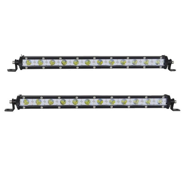 LED-ljusramp, Smal Design, Flera Storlekar, 20 tum Spot 2 st