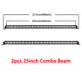 Miniatyrbild 2 av 2: LED-ljusramp, Smal Design, Flera Storlekar, 20 tum Spot 2 st