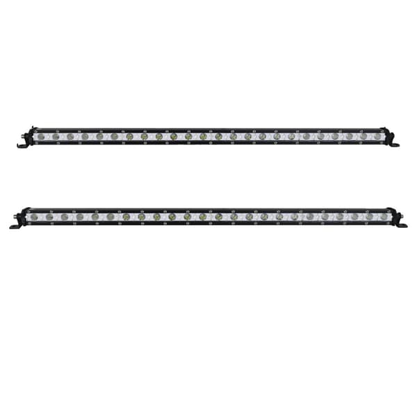 LED-ljusramp, Smal Design, Flera Storlekar, 20 tum Spot 2 st