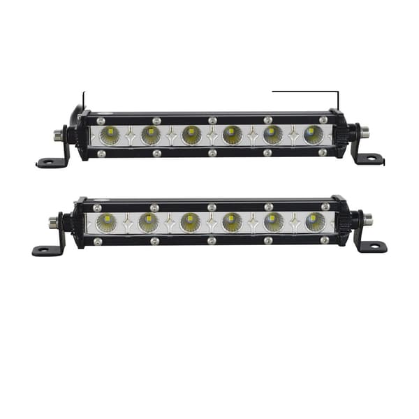 LED-ljusramp, Smal Design, Flera Storlekar, 20 tum Spot 2 st