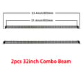 Miniatyrbild 2 av 2: LED-ljusramp, Smal Design, Flera Storlekar, 20 tum Spot 2 st