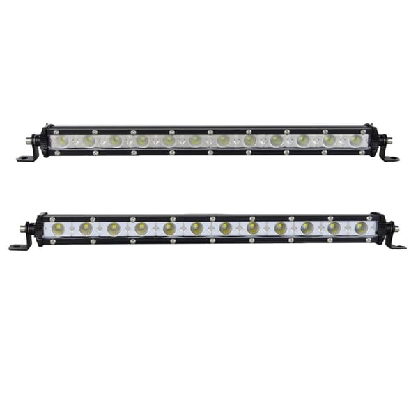 LED-ljusramp, Smal Design, Flera Storlekar, 20 tum Spot 2 st