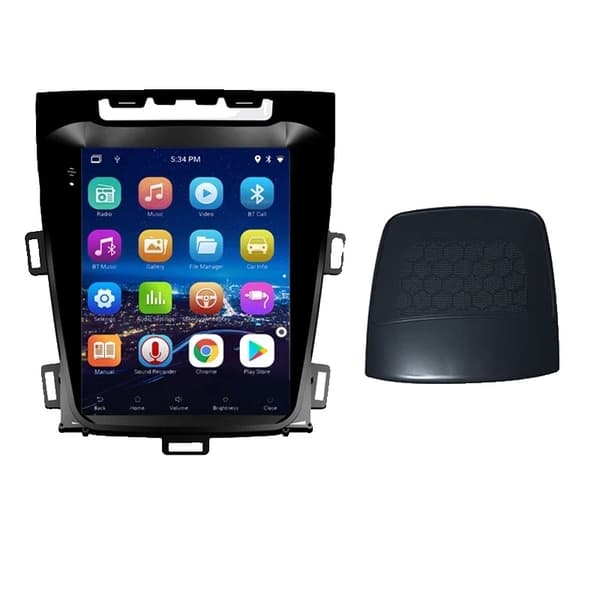 Auton multimedia-soitin, Tesla-tyylinen näyttö, GPS-navigointi, 2GB 32GB wifi-kamera