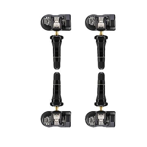 TPMS-anturi, 433 315MHZ taajuus, renkaiden paineenvalvontatesteri, 4x 2in1 alumiini ss
