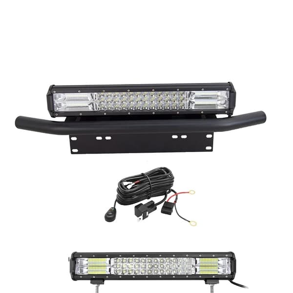 LED-lysbar, høj effektudgang, nem installation, 20in 288W Med ledning 18in 252W With wire