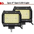 Miniatyrbild 2 av 2: LED-pod, 4 tum, terrängkörning, 2 st 60W Combo