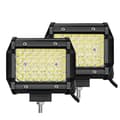 Miniatyrbild 1 av 2: LED-pod, 4 tum, terrängkörning, 2 st 60W Combo