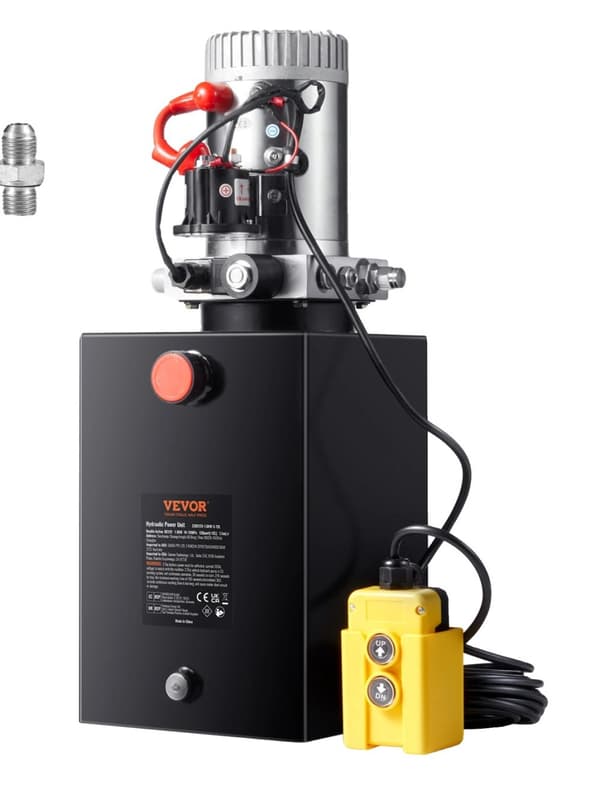 12V Hydraulipumppu, 1,6kW DC-moottori, 3200 PSI enimmäispaine,12V12neljännesgallona
