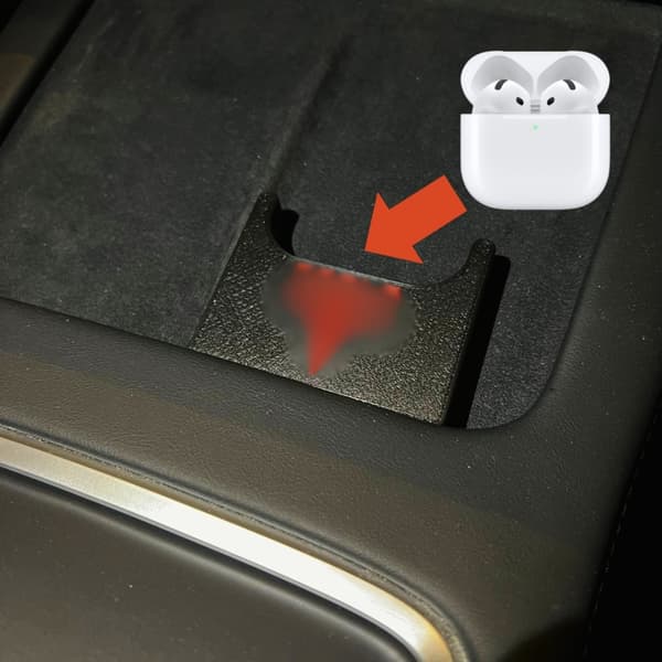 Airpods-løfter for å lade for Tesla