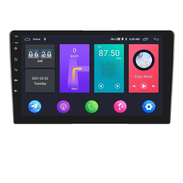 Bil Multimedia Spelare, 2 Din, Bluetooth Anslutning,10Tum 2 32G 9Inch 1 16G
