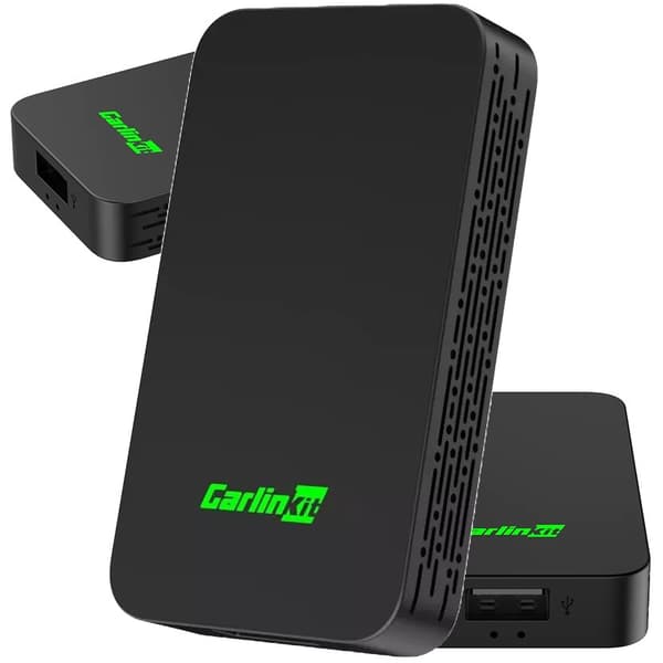 Carlinkit 5.0 RGB trådlös biladapter för CarPlay/AndroidAuto