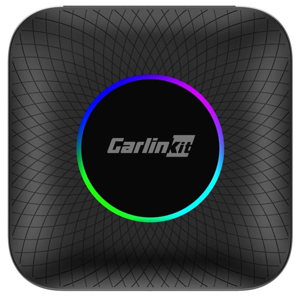 Carlinkit TBox Ambient LED Android 13.0 - 4G/64G trådløs Apple Carplay Android Auto / SIM SD-kort
