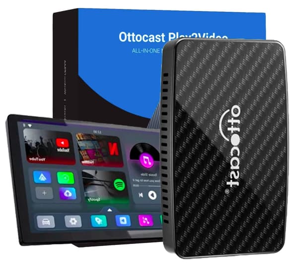 Ottocast Play2Video Pro Carplay/Android Auto Android 12 -autosovitin