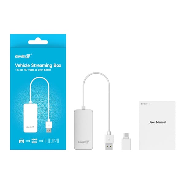 Carlinkit HDMI-suoratoistosovitin Apple CarPlay
