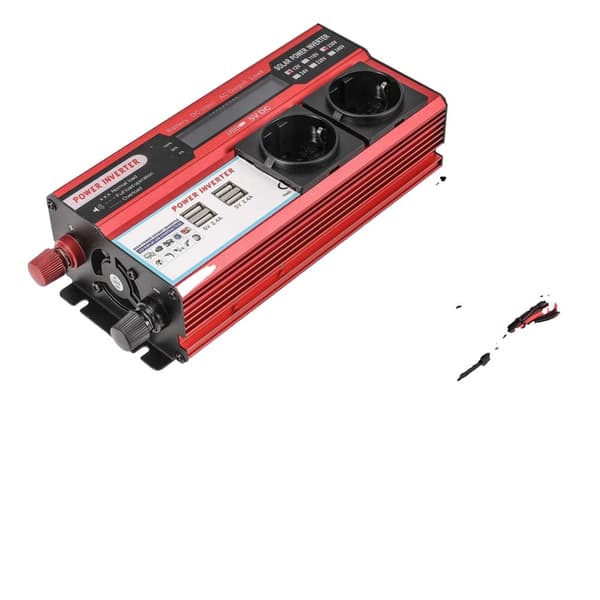 Effektomvandlare, 4000W toppkraft, 800W kontinuerlig kraft,12V 220V 4000W