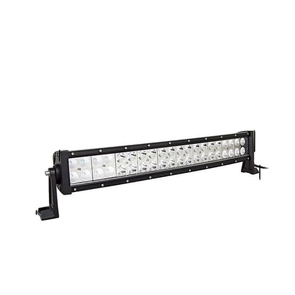 Buet LED-lysbjælke, Dobbelt Række, Offroad Bil Traktor Lastbil, 120W Ingen Lednings Kit