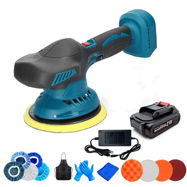 Bilpolerer, trådløs betjening, 6 gear hastighedsregulering, Sæt B