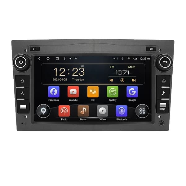 Auton stereo, Android 10, GPS-soitin, T72 RAM 8GB G