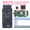 Pikkukuva 2 / 2: Auton diagnoosityökalu, todellinen FTDI PIC18F458, Flash-päivitetty, Opcom 2021