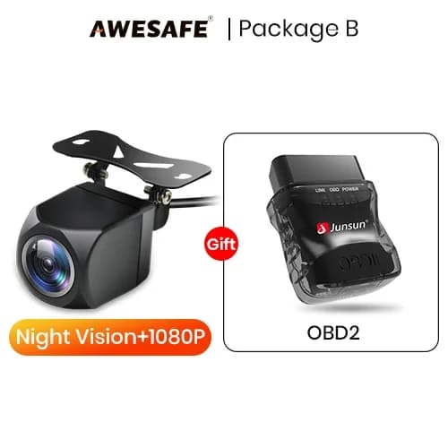 Bilens bagudskuledkamera, 1080P opløsning, nattevision,HS20 OBD2