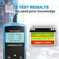 Miniatyrbillede 4 af 4: Bilbatteri Tester, Bærbar Design, Opladningskredsløbsanalyse, AB101