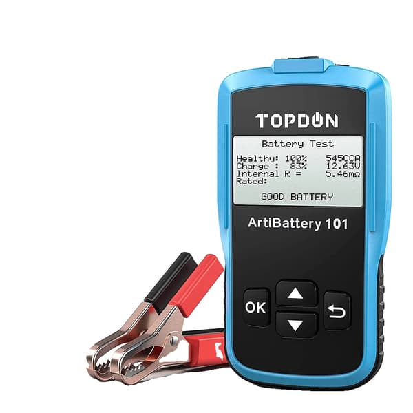 Bilbatteri Tester, Bærbar Design, Opladningskredsløbsanalyse, AB101
