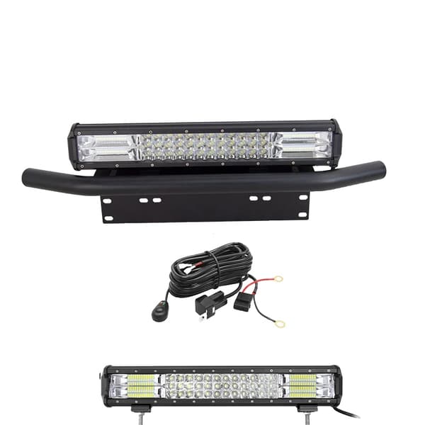 Led-valopalkki, korkea tehotuotto, helppo asennus, 18 tuumaa 252W johdolla