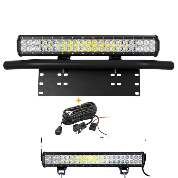 LED-lysbar, høj effektudgang, nem installation, 20in 126W Med ledning