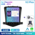 Miniatyrbillede 2 af 2: Podofo Car Multimedia Player, 9,7-tommer Touch Screen, Indbygget GPS Navigation