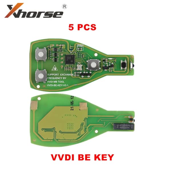 Nøgleprogrammør, Forbedret Version, Smart Nøgle Skal, 5 PCS BE KEY