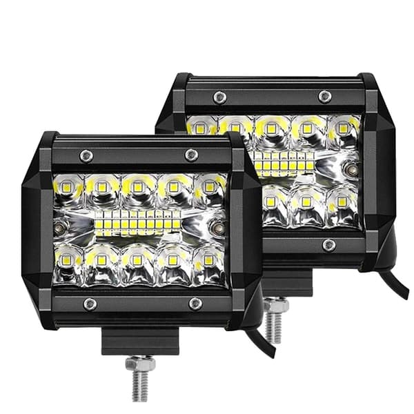LED Pod, 4 tommer, Off Road, 2 stk 60W Combo