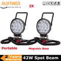 Miniatyrbillede 2 af 2: LED Arbejdslampe, Bærbar, Super Lysende, 2PCS Spot Beam