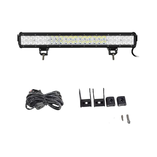 Offroad Light Bar, forskellige størrelser tilgængelige, velegnet til Jeep JK UTV ATV, 23 tommer 144W ledning