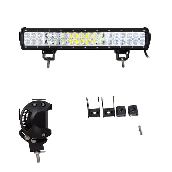 Offroad-ljusramp, olika storlekar tillgängliga, lämplig för Jeep JK UTV ATV, 18 tum 108W