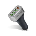 Miniatyrbild 3 av 3: Billaddare Universal QC 30W Forever 4xUSB-Portar iPhone/Android